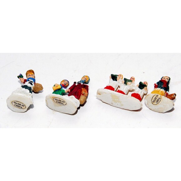 Mervyn's Village Square Figures Qty: (4) Vintage 1990s - Picture 3 of 3